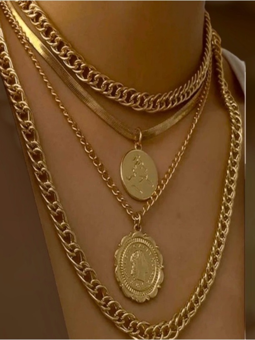 Ellie Layered Choker Necklace